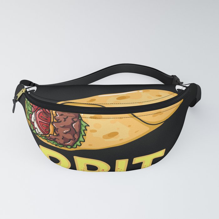 Burrito Tortilla Wrap Breakfast Bowl Vegan Fanny Pack