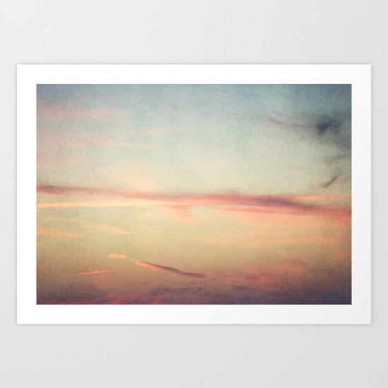 Abstract Sky Art Print