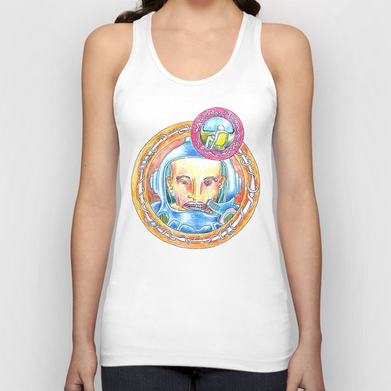 Astroteque. Unisex Tank Top