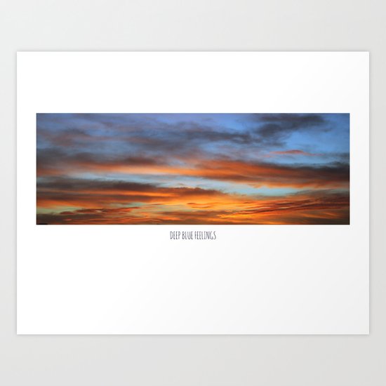 SKY WINDOW Art Print