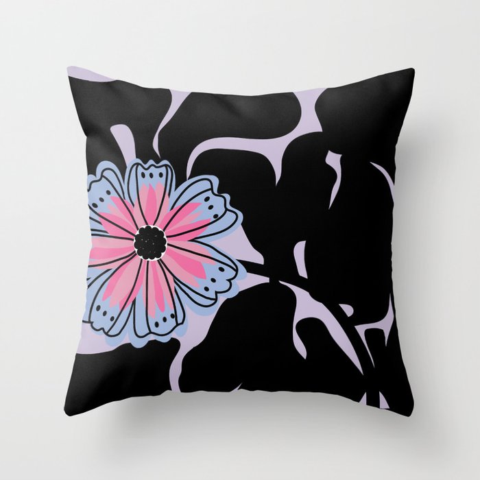 Abstract Flower no. 4 Throw Pillow