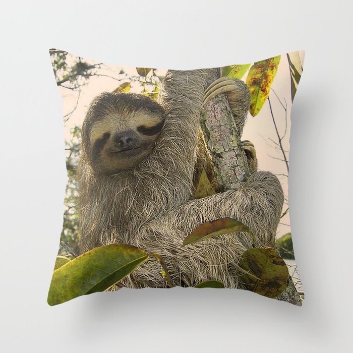 sloth marshmallow pillow