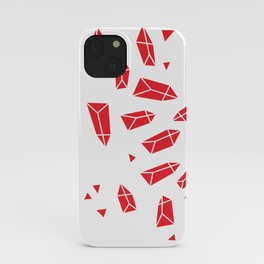 Red Crystals iPhone Case