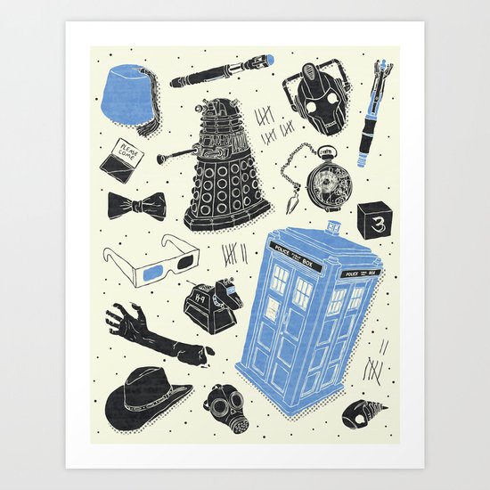 Artifacts: Doctor Who Art Print
