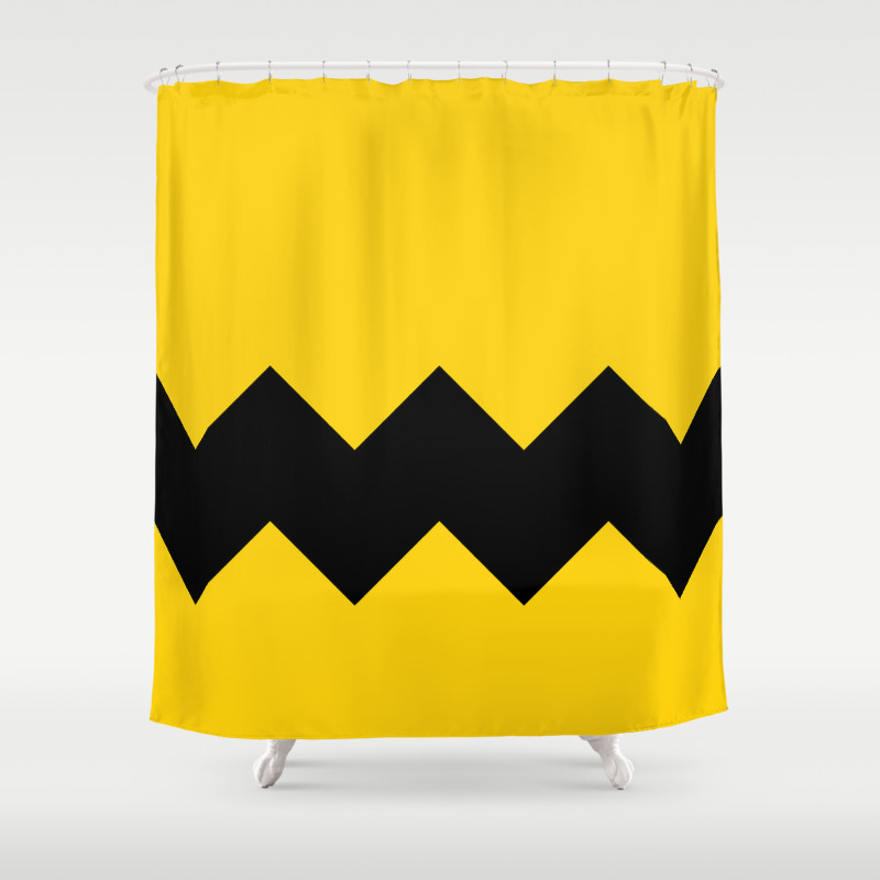 Be Charlie Brown Shower Curtain By Manuelsabatino Society6