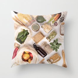 Eco-friendly products Throw Pillow