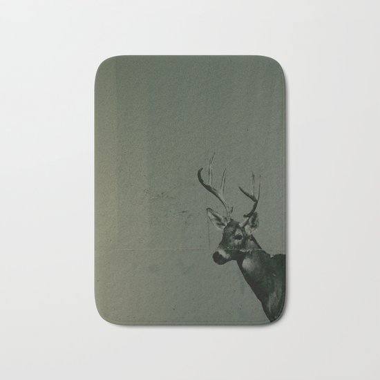 urban deer Bath Mat