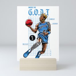 Goatbasketball Mini Art Print