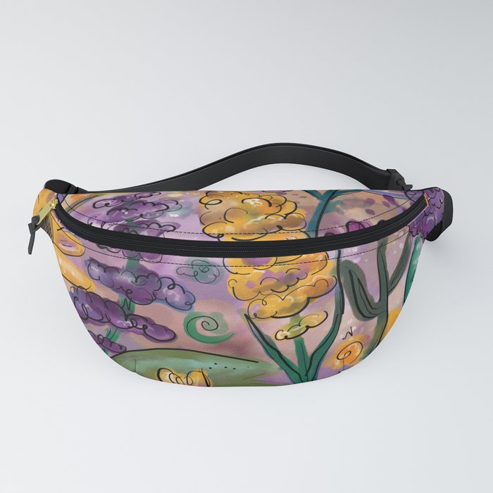 Vibrant Florals Fanny Pack