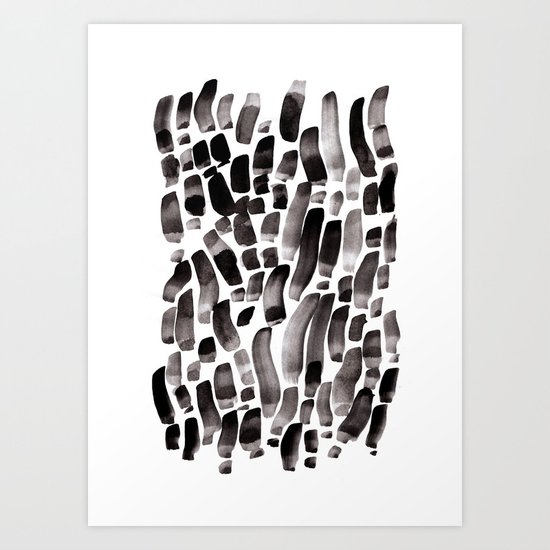 Ink Dance Art Print