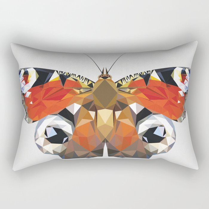 Geo-Moth Rectangular Pillow