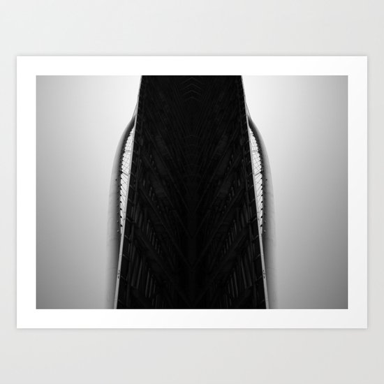 Winged Chasm 2004 Art Print