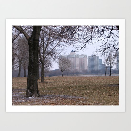 Edgewater Beach Hotel Art Print
