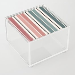 Southwestern Stripes X Acrylic Box