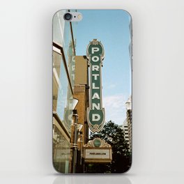 PDX on 35mm film iPhone Skin