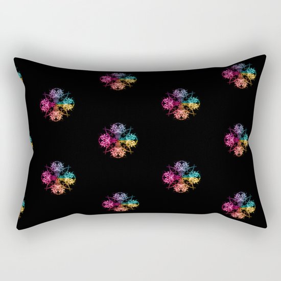 Smoke Art 104 Rectangular Pillow