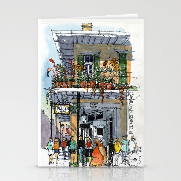 Royal Street New Orleans Stationery Cards