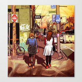 Melbourne Canvas Print