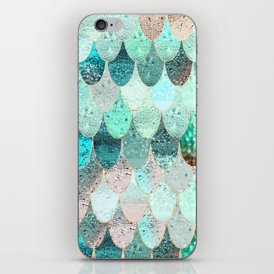 SUMMER MERMAID iPhone & iPod Skin