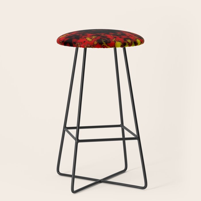 The Script Bar Stool By Phinilez Society6 The Script Bar Stool