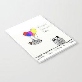 To be a Flying Penguin Notebook