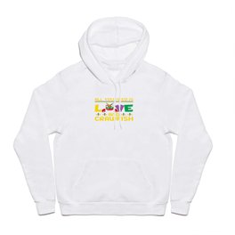 All You Need Is Love And Crawfish Festival Parade Hoody
