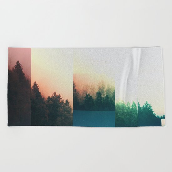 Fractions A70 Beach Towel