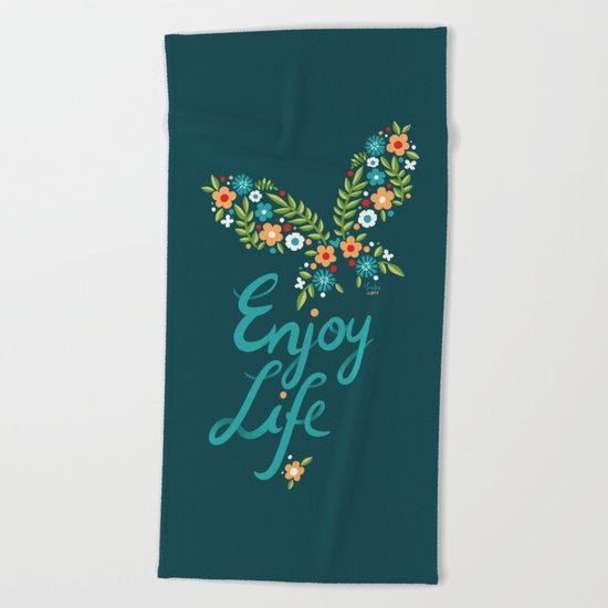 Enjoy Life Beach Towel