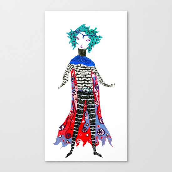 Caped Ramirez Canvas Print