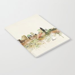 Boston Massachusetts skyline Notebook
