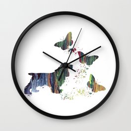Cocker Spaniel Art Wall Clock