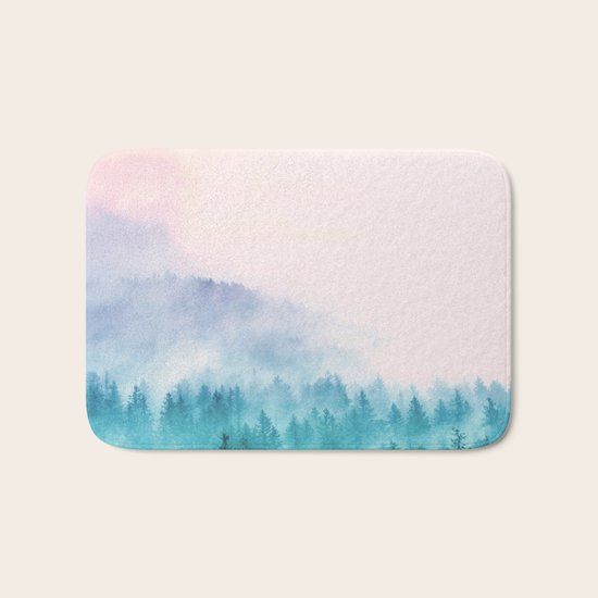 Popsicle Forest Bath Mat