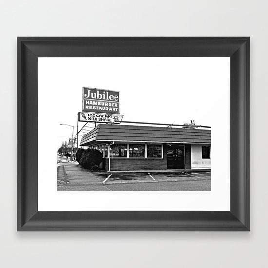 Jubilee Hamburger Restaurant Framed Art Print