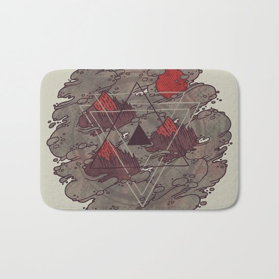 Amidst the Mist Bath Mat