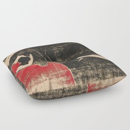 Melancholy II Edvard Munch Floor Pillow