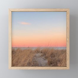 Cape Cod Sunset Framed Mini Art Print