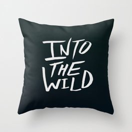 Into the Wild x BW Throw Pillow