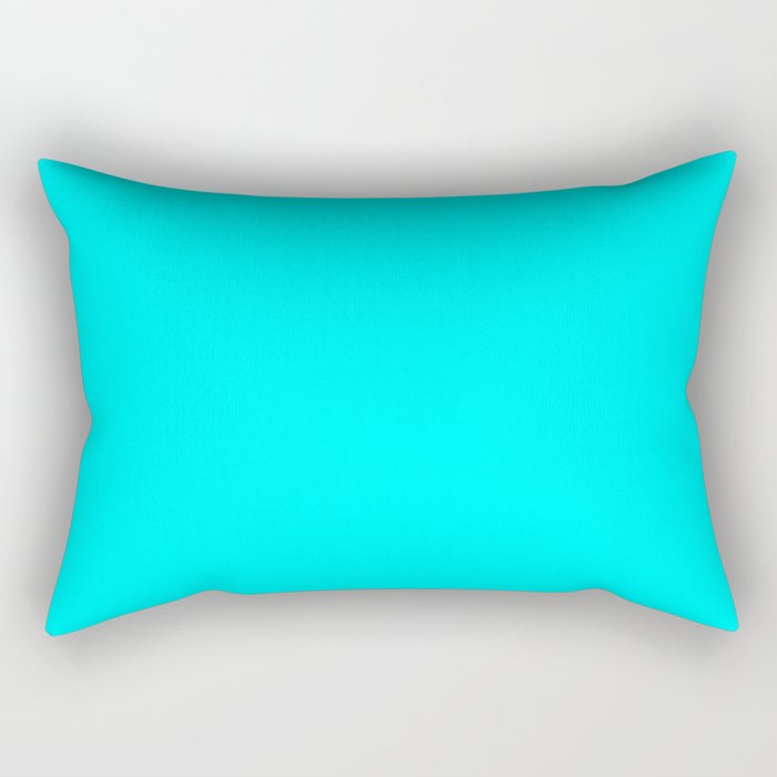 Bondi Beach Blue Aqua Blue Ocean Water Rectangular Pillow
