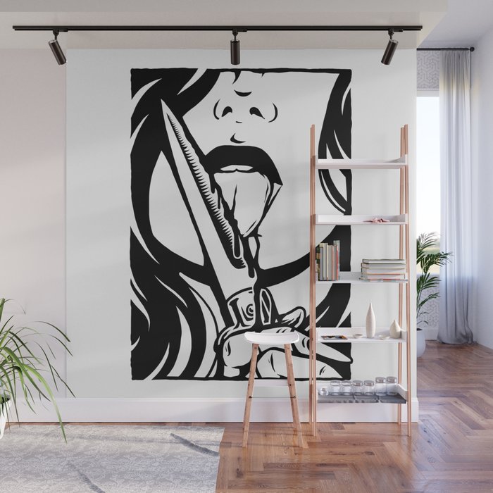 Dangerous Girl Wall Mural