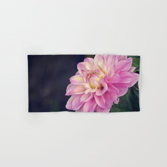 Pink sweet dahlia Hand & Bath Towel