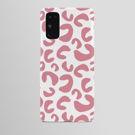 Pink Glitter Leopard Pattern Android Case