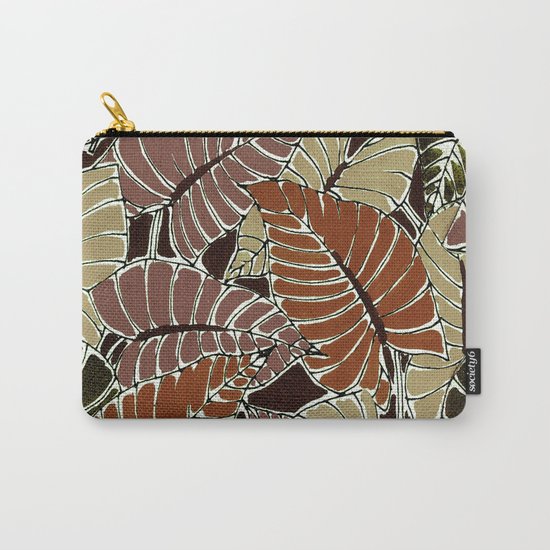50's bongo leaf Carry-All Pouch