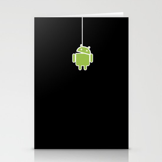Hangdroid Stationery Cards