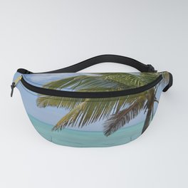 Tropical Paradise With Palm Fanny Pack