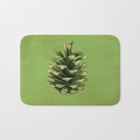 Pine Cone Bath Mat