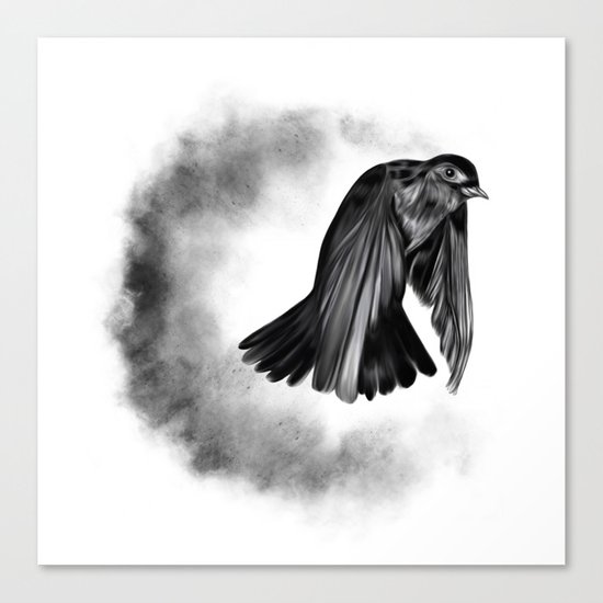 Away Canvas Print