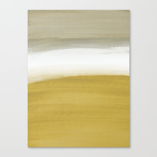 Horizon Gold Canvas Print