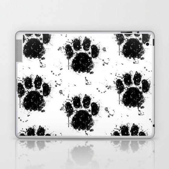 Pawprint Love Laptop & iPad Skin