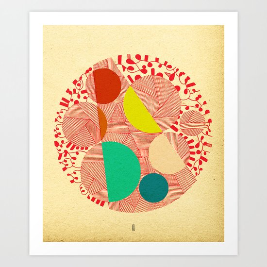 - cosmogony_02 - Art Print