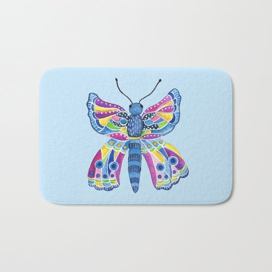 Butterfly I Bath Mat